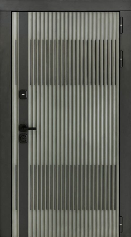 Входная дверь ДвериПРО Elfy ФЛ-707 (10мм, белый софт) DPRO198053 внешняя сторона