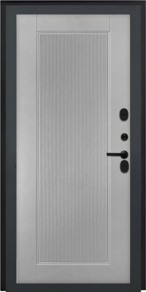 Входная дверь ДвериПРО L Термо ПВХ 10мм Астрод Velutto Grigio DPRO198171 внутренняя сторона