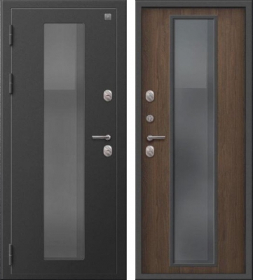 Дверь Термо-1000 Пепельный муар - Миндаль